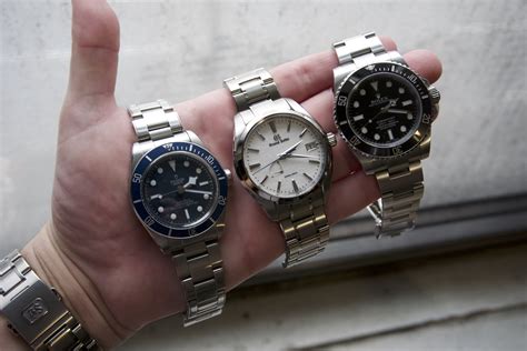 three watch rolex